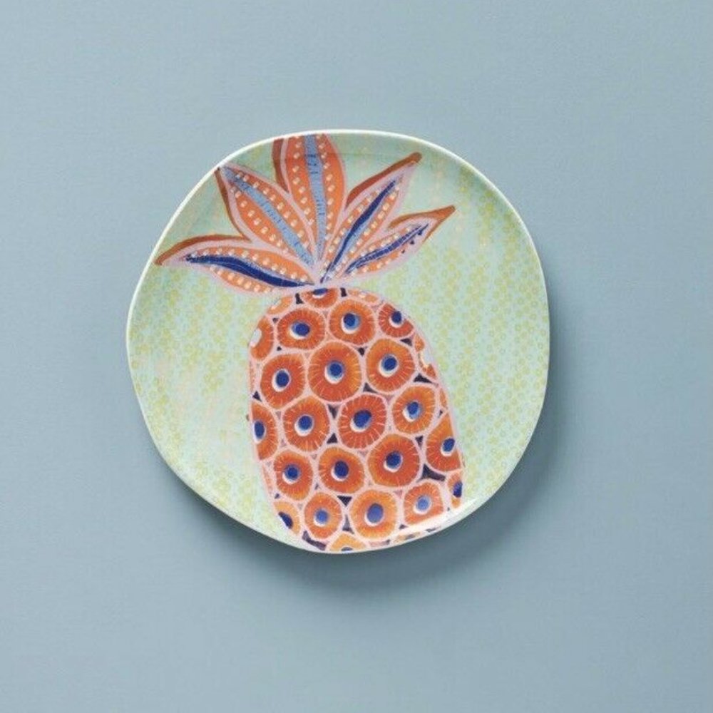 Set of 4 piece Anthropologie Macaria Dessert Plate - Picture 7 of 8